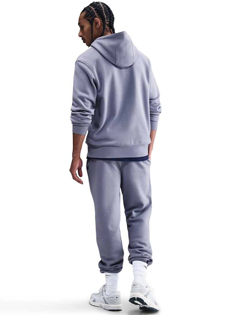 Nike Club Brushed Pullover Hoodie - Image 2