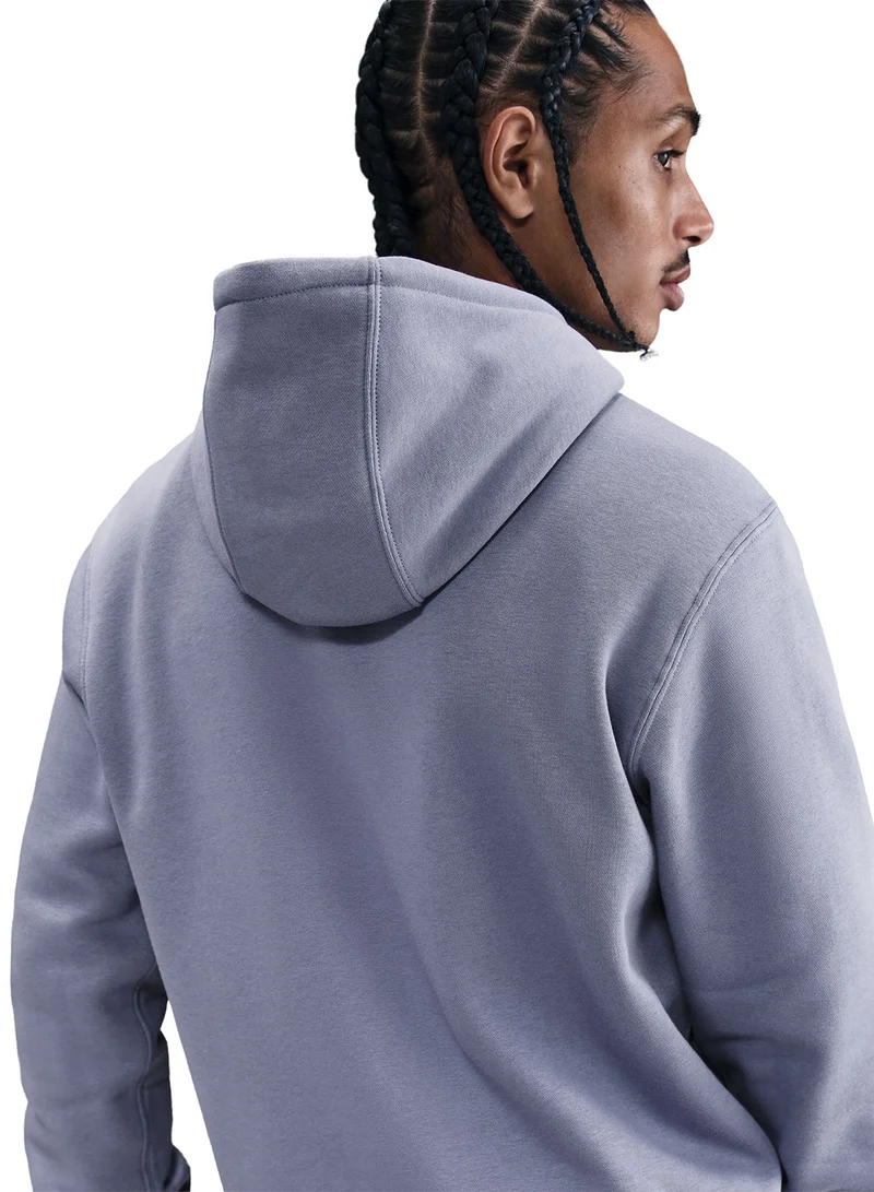 Nike Club Brushed Pullover Hoodie