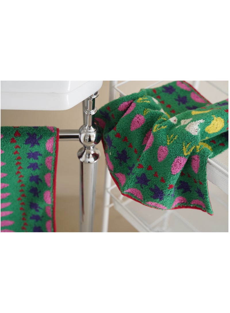 UOTOPO 100% Cotton Bath Towel Set（1 Bath Towel And 1 Hand Towel）Zero Twist,Colourful Soft & Absorbent Bathroom Towels for Gym, Beach, Spa, Hotel, Travel  - Image 3