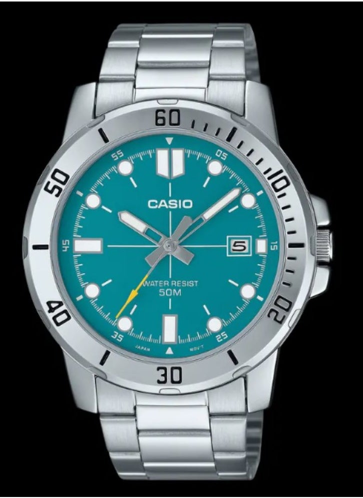 CASIO Casio watch for men with a modern design model MTP-VD01D-3E2V 