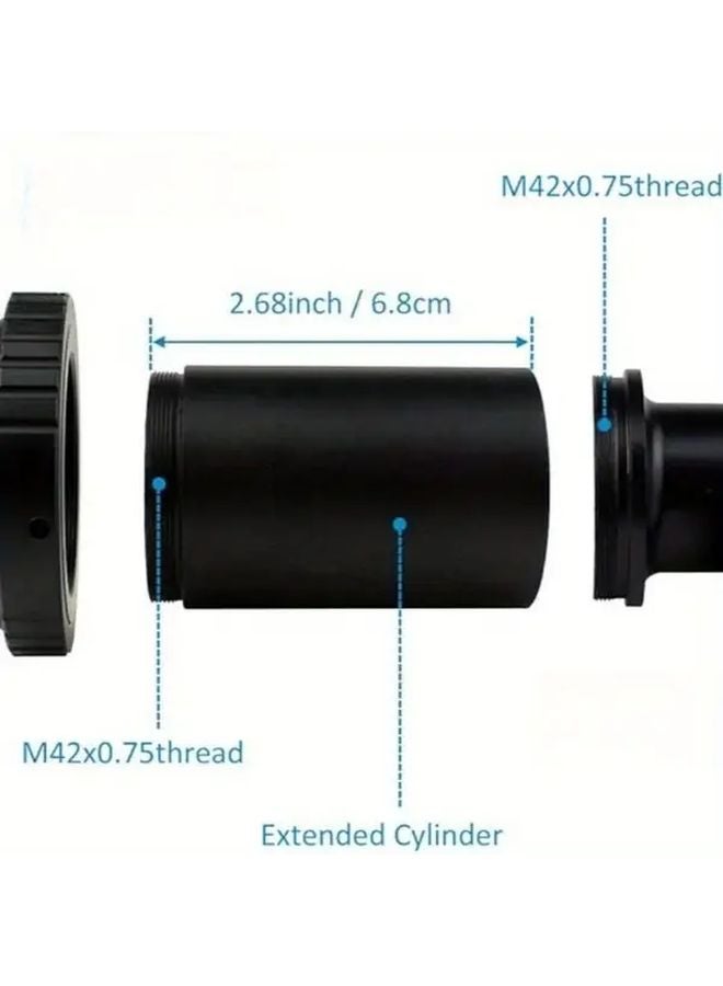 CA1 Telescope Adapter 1 25 Inches T Connector For Canon EF Mount DSLR Camera - Image 5