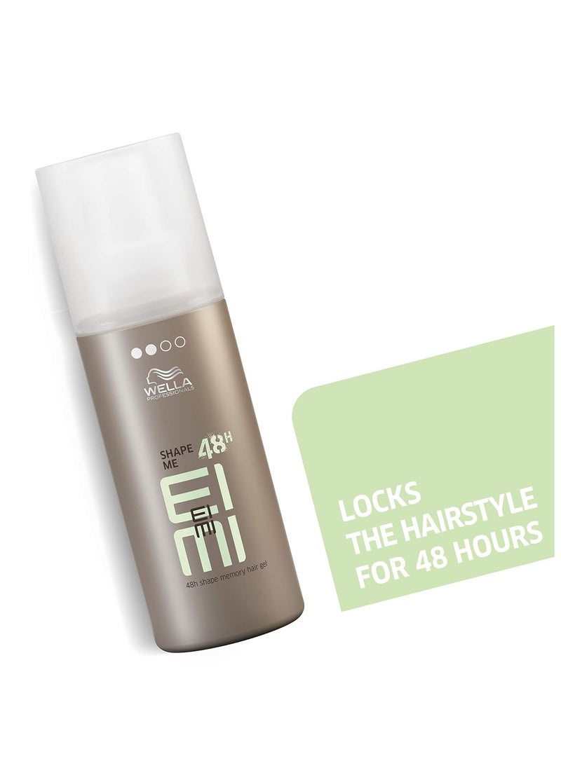 Wella Professionals Wella EIMI Shape Me, 48 HR Shape Memory Hair Gel, Locked In Hairstyles, 5.4 oz  - Image 4