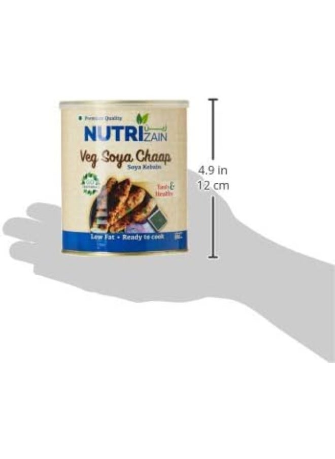 Nutrizain Veg Soya Chaap Kebabs, 850 Gm