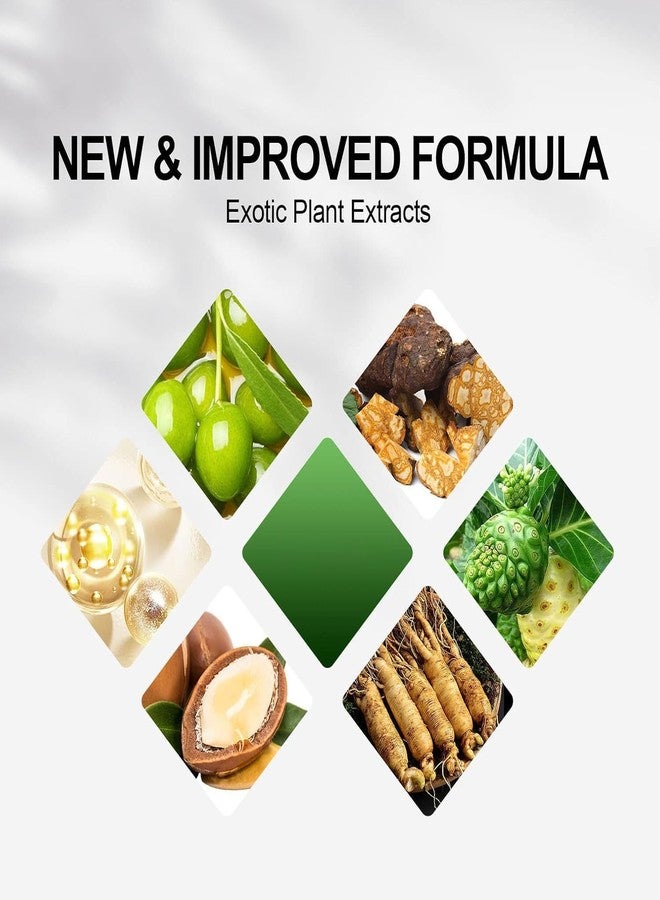 هيربيش شامبو هيربيش لتلوين الشعر الرمادي - شامبو وبلسم صبغة الشعر + زيت الزنجبيل 30 مل، زيت مرطب للشعر + قناع الشعر بزيت الأرغان مع البرو كيراتين للشعر الجاف والتالف 150 مل (بني داكن) - Image 4