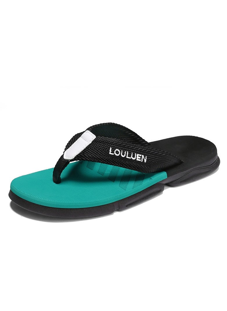 LOULUEN New Fashionable Herringbone Beach Slippers 