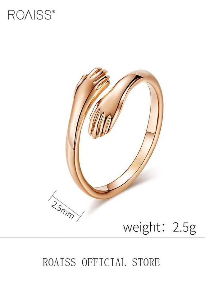 roaiss - Finger Ring Hug Shape Adjustable Size for Men - Image 1