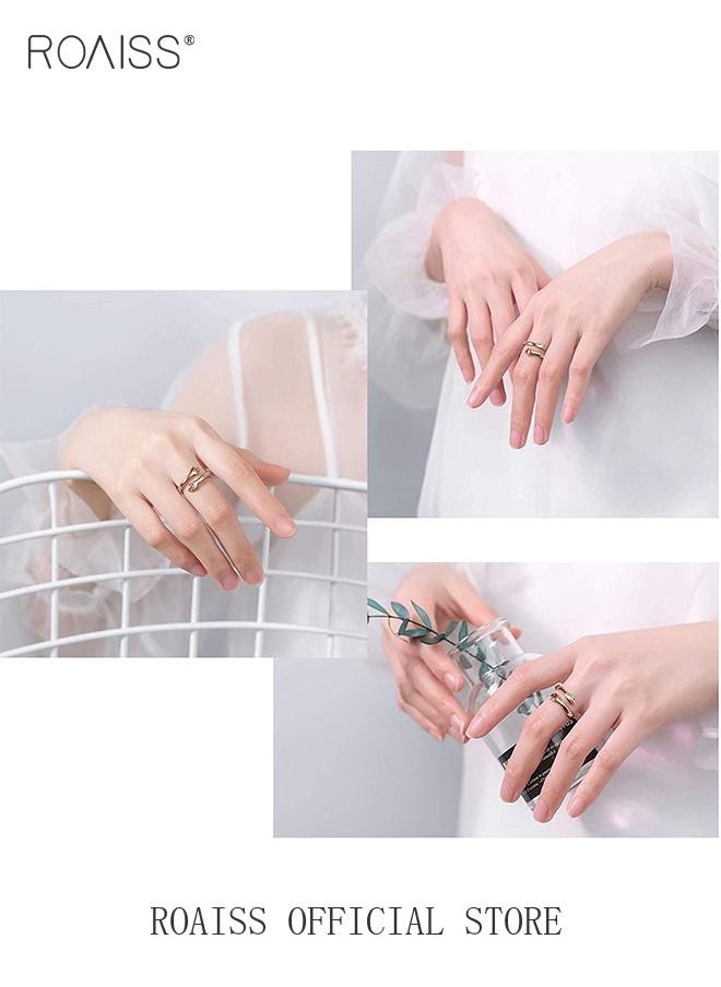 roaiss - Finger Ring Hug Shape Adjustable Size for Men - Image 1