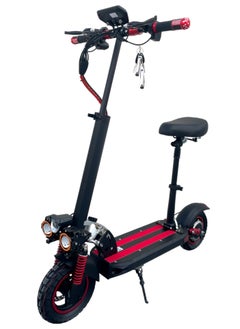 CHENXN Electric Scooter 1000W Motor 48V13Ah Battery 30 to 35Km Range Max Speed 55KmpH 4 Suspension Led Lights & Digital Display  E10  - Image 1
