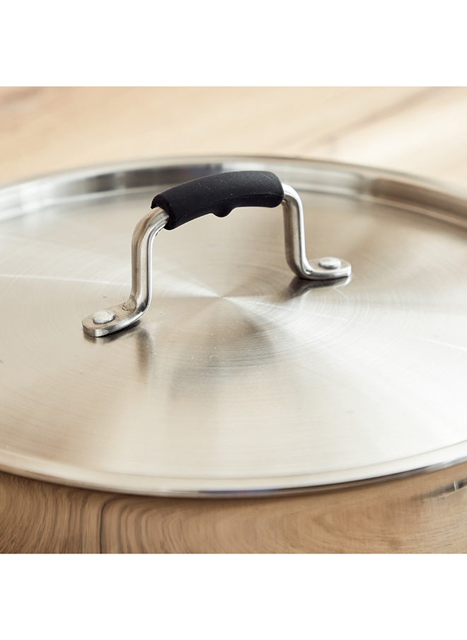 Home Box Glisten Triply Deep Fry Pan with Steel Lid 51 x 9 x 28 cm  - Image 4