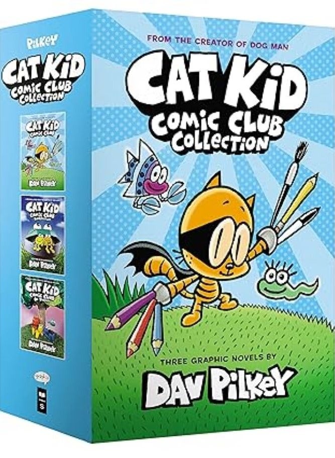 The Cat Kid Comic Club Collection: From the Creator of Dog Man (Cat Kid Comic Club #1-3 Boxed Set) - Image 1