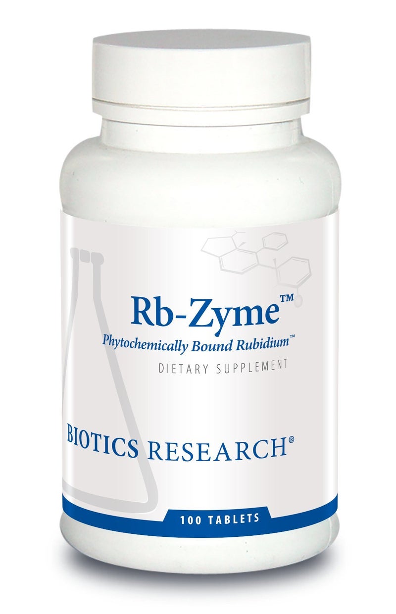 Biotics Research Biotics Research Rb Zyme Whole Food Rubidium Source Ultra Trace Mineral Glandular Health 100 Tablets