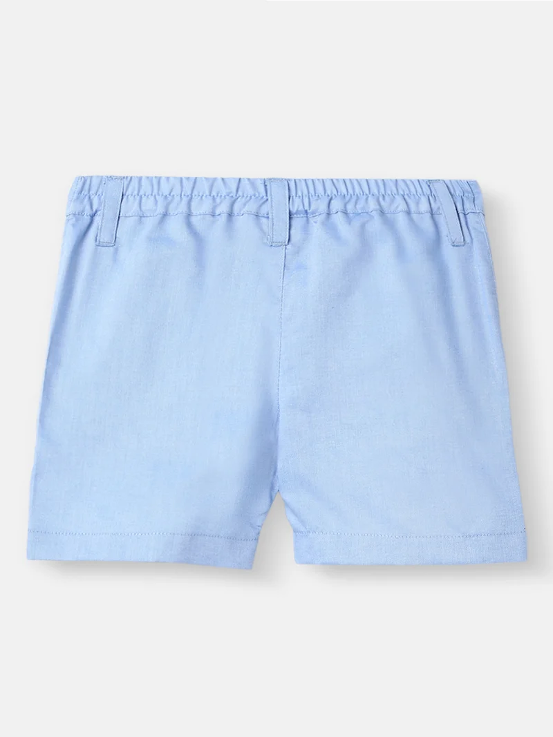 Nautinati Nautinati Boys' All-over Print Cotton Poplin With Chest Pocket