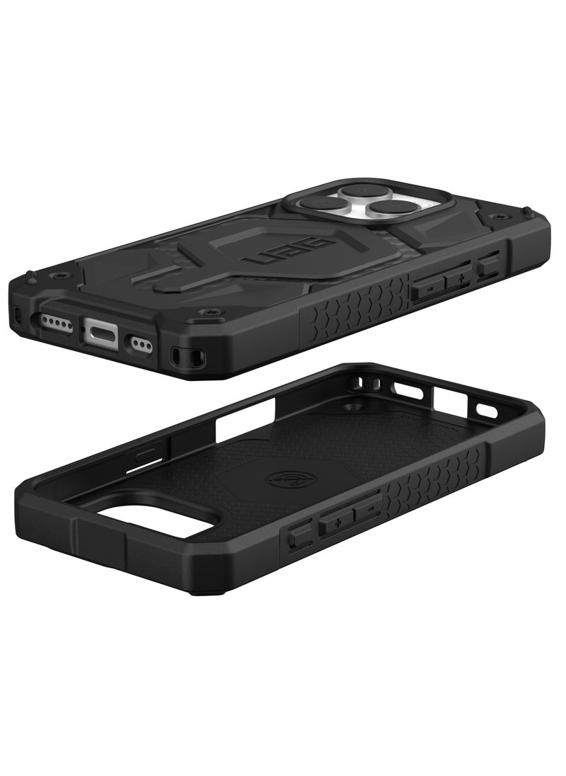 Urban Armor Gear - UAG Monarch for iPhone 16 PRO Case Cover [25 Feet Drop tested]  - Carbon Fiber - Image 1