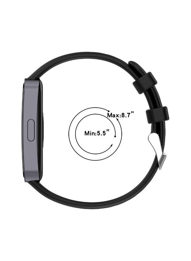 HW 2PCS Straps Compatible with Huawei Band 9,Band 8 Soft TPU Band for Men and Women  - Image 5