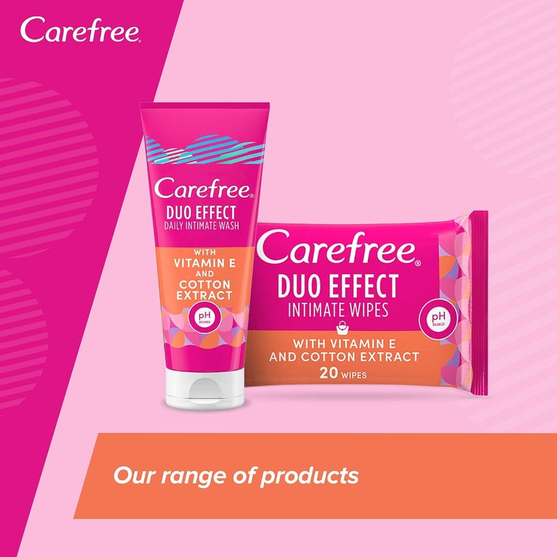 Carefree Duo Effect Daily Intimate Wash Vitamin E Cotton Extract 200ml - Image 5