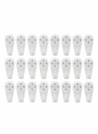 Non Trace Wall Hooks, Invisible Traceless White Hard Wall Picture Hooks Invisible Traceless Hardwall Painting Hangers for Picture Photo Frame Hangers, Pack of 32 - pzsku/Z48E21E69972B7CF210E3Z/45/_/1722183203/0f990be0-18d9-4baf-b062-862c3d2b013e