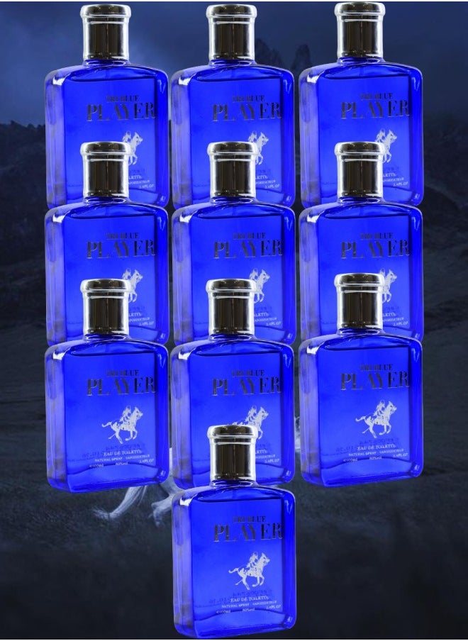 10 Pieces Blue Player Perfume 100ml EDT