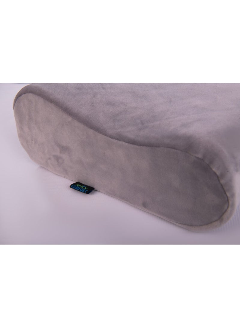 Max Comfort Max Comfort Memory Foam USA Neck Pain Prevention Pillow (60 * 35 * 13, Gray)  - Image 4