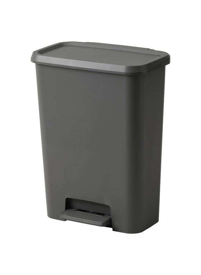 Zaboon Pedal Bin, Dark Grey, 50 L  - Image 1