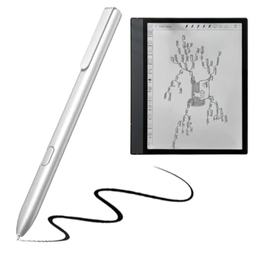 CaoXiong Stylus Pen for BOOX Tablet Stylus Pen Compatible with BOOX Tablet Note Air 3 C E Ink Tablet 10.3 ePaper 4G 64G Paper Tablet(Silver) - Image 4