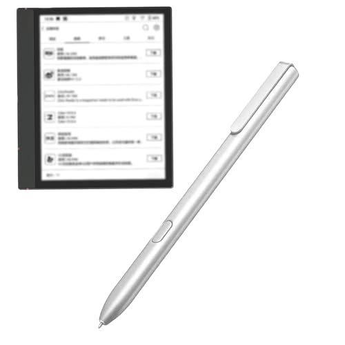 CaoXiong Stylus Pen for BOOX Tablet Stylus Pen Compatible with BOOX Tablet Note Air 3 C E Ink Tablet 10.3 ePaper 4G 64G Paper Tablet(Silver) - Image 5
