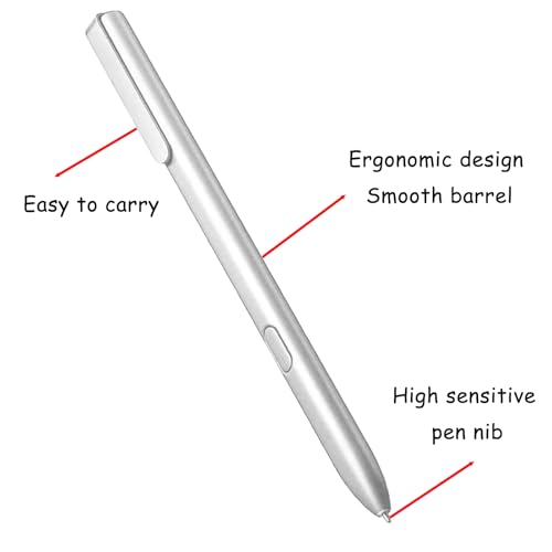 CaoXiong Stylus Pen for BOOX Tablet Stylus Pen Compatible with BOOX Tablet Note Air 3 C E Ink Tablet 10.3 ePaper 4G 64G Paper Tablet(Silver) - Image 2