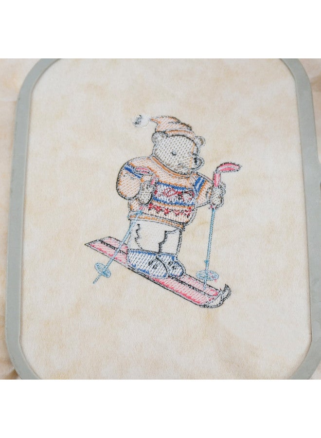 New brothread Cut Away Machine Embroidery Stabilizer Backing 8"x8" - 100 Precut Sheets - Medium Weight 2.5 Ounce - Fits 4x4 and 6x6 Hoops - Image 3