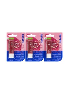 3 Pieces Pomegranate Shine Lip Balm 4.8g