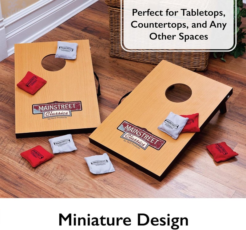 Mainstreet Classics by GLD Products Mainstreet Classics Micro Bean Bag Toss Game Set - Travel Sized (16" x 10.5" Boards) - Image 4