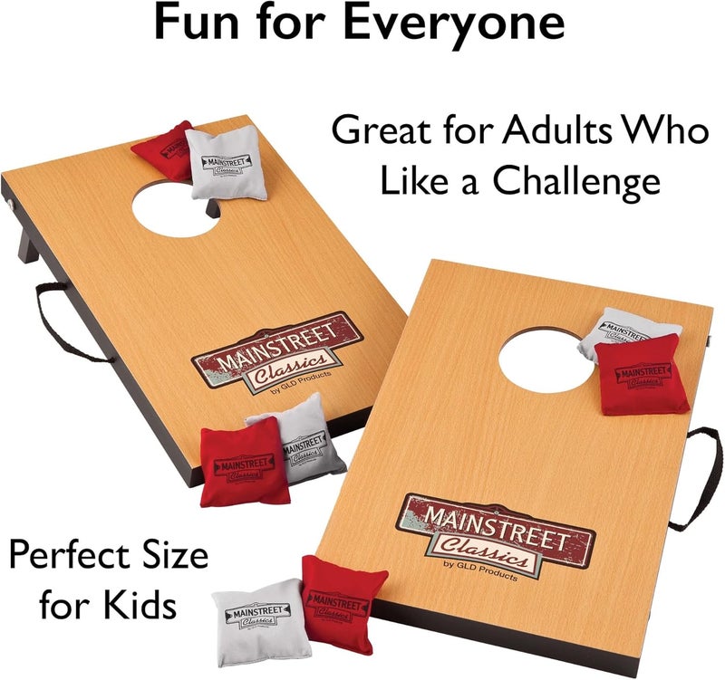 Mainstreet Classics by GLD Products Mainstreet Classics Micro Bean Bag Toss Game Set - Travel Sized (16" x 10.5" Boards) - Image 3