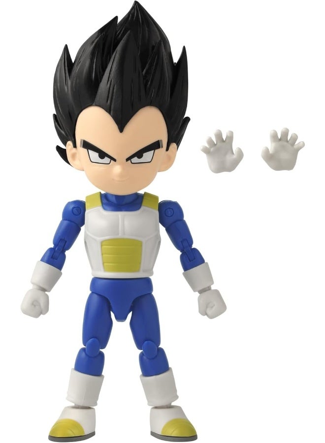 Bandai تمثال دراغون بول ستارز دايما ميني فيجيتا 5 إنش | تمثال عمل قابل للجمع | تمثال عرض | أيدٍ قابلة للتبديل | هدية مثالية لجماهير الجمع، مانغا وعشاق الأنمي! - Image 1