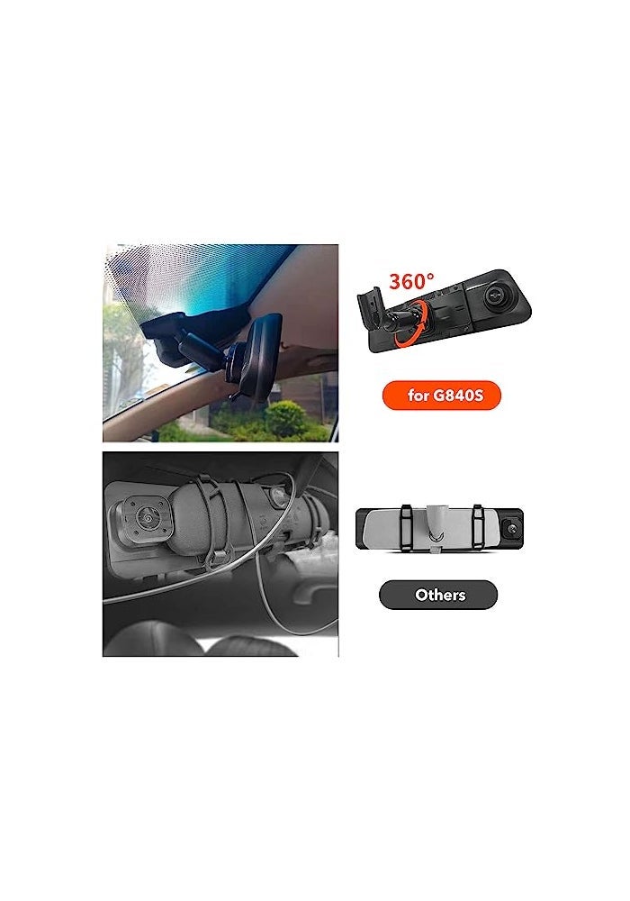 وولف بوكس حامل ولفبوكس الأصلي لكاميرات لوحة القيادة المزودة بمنفذ USB-C من طراز G900 Tripro/G900PRO/G850PRO/G840S/G840H/G850/G900 - Image 3