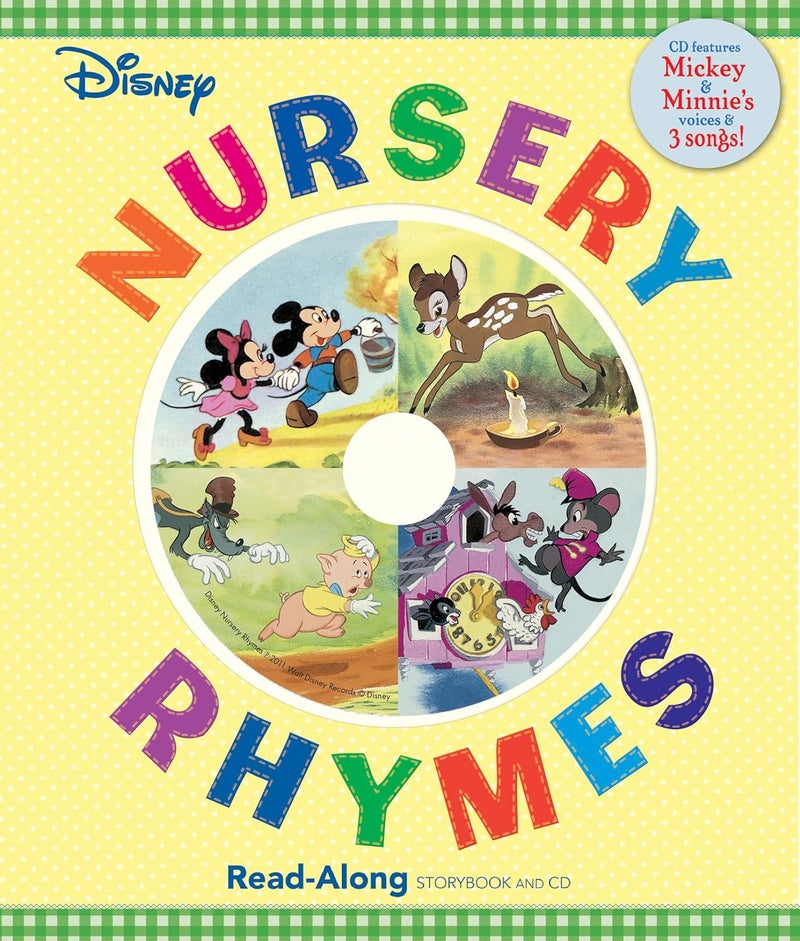 Disney Nursery Rhymes Read-Along Storybook and CD
