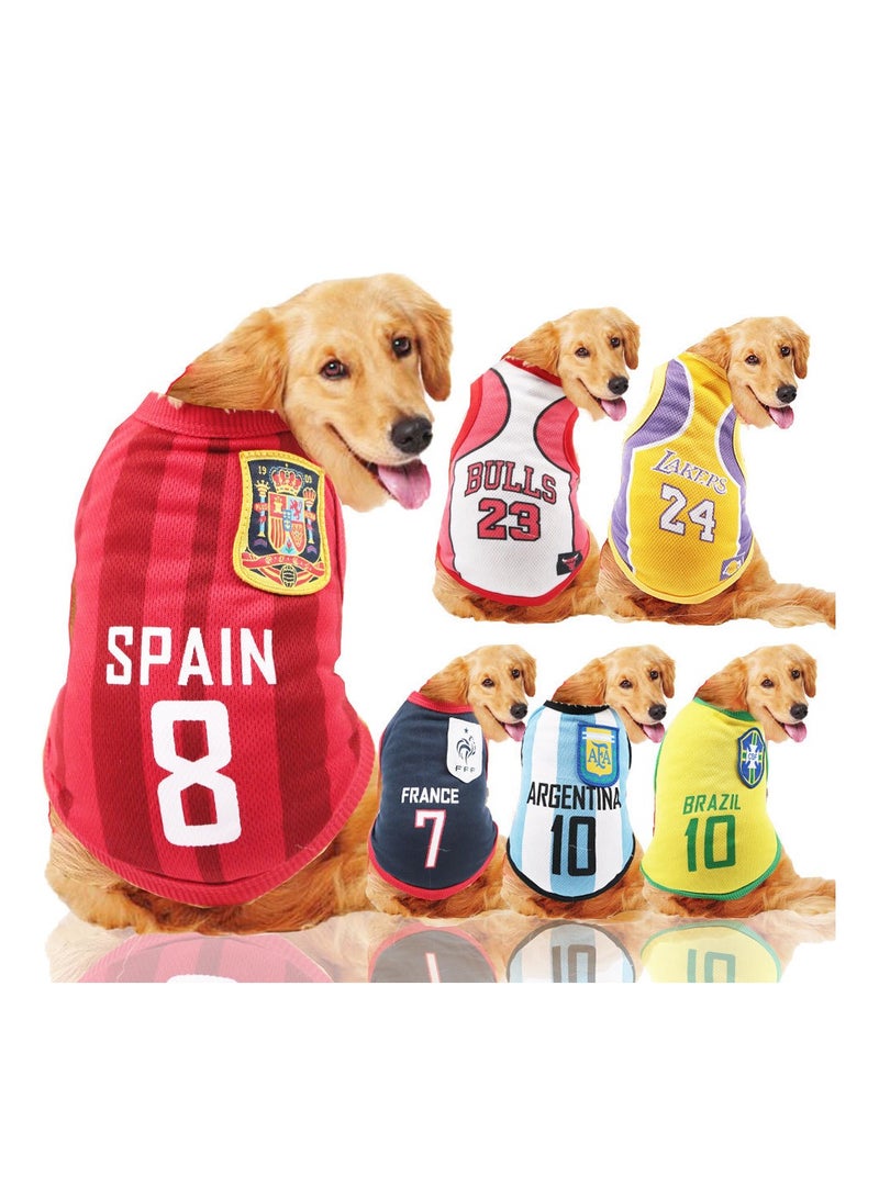 EBMINI World Cup Jerseys Basketball Pet Clothes  - Image 2