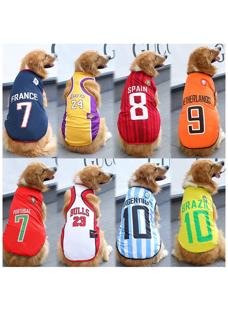 EBMINI World Cup Jerseys Basketball Pet Clothes  - Image 4