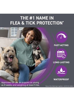Frontline FRONTLINE Plus Flea and Tick Treatment for Large Dogs Up to 45 to 88 lbs., 3 Treatments  - Image 3