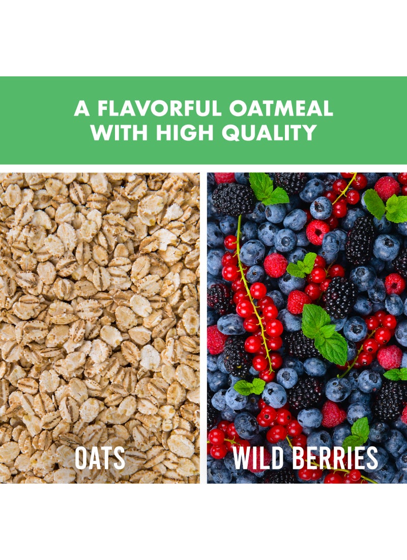 Auga Organic Wild Berries Wholegrain Oatmeal Porridge - Image 4