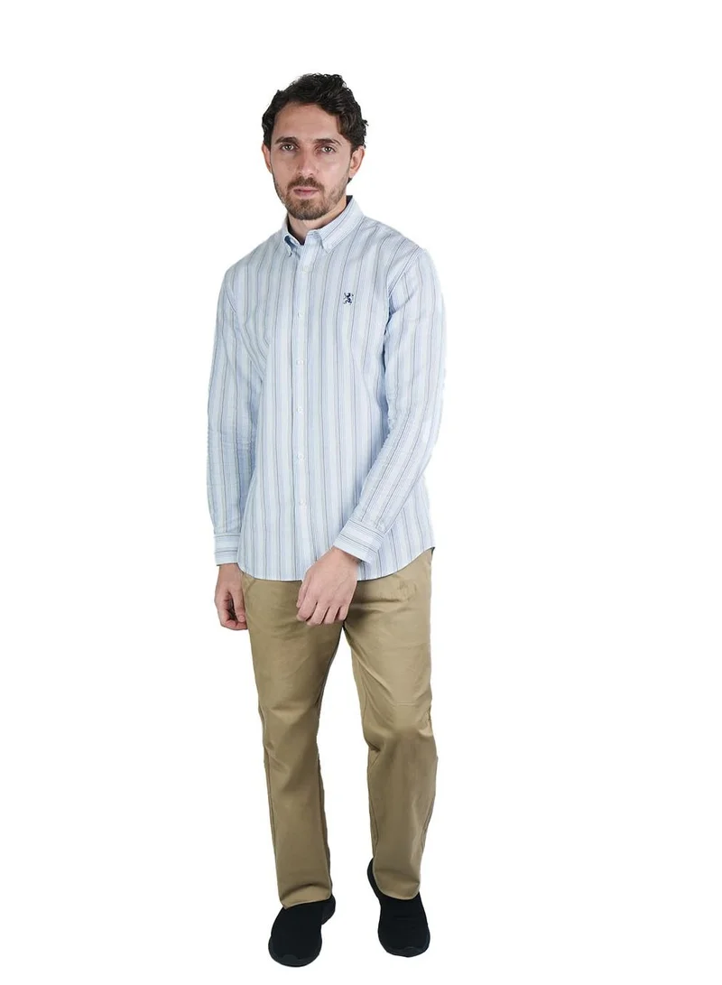 GIORDANO Men's Oxford Long Sleeve Shirt