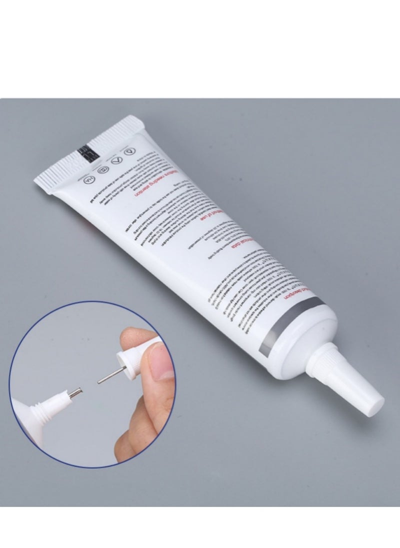 Generic - عبوتان من لاصق الغراء متعدد الوظائف المناسب لإطارات RC، لحام غراء زيتي عالي القوة، إصلاحات التصاق قوية فورية تدوم لفترة طويلة للمعادن والبلاستيك والخشب والسيراميك والجلود - Image 1