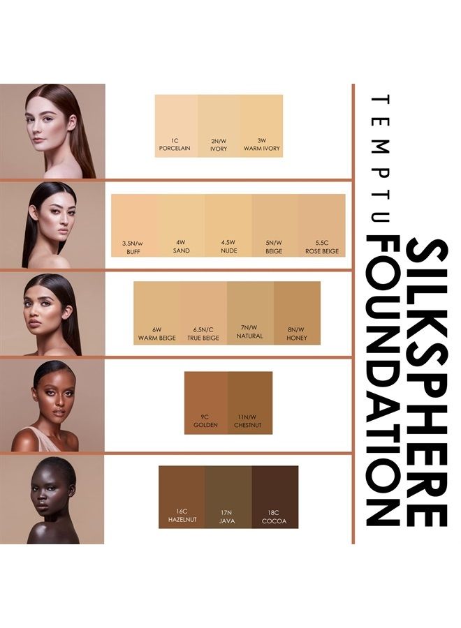 Temptu Silksphere Airbrush Foundation, Rose Beige - Image 5