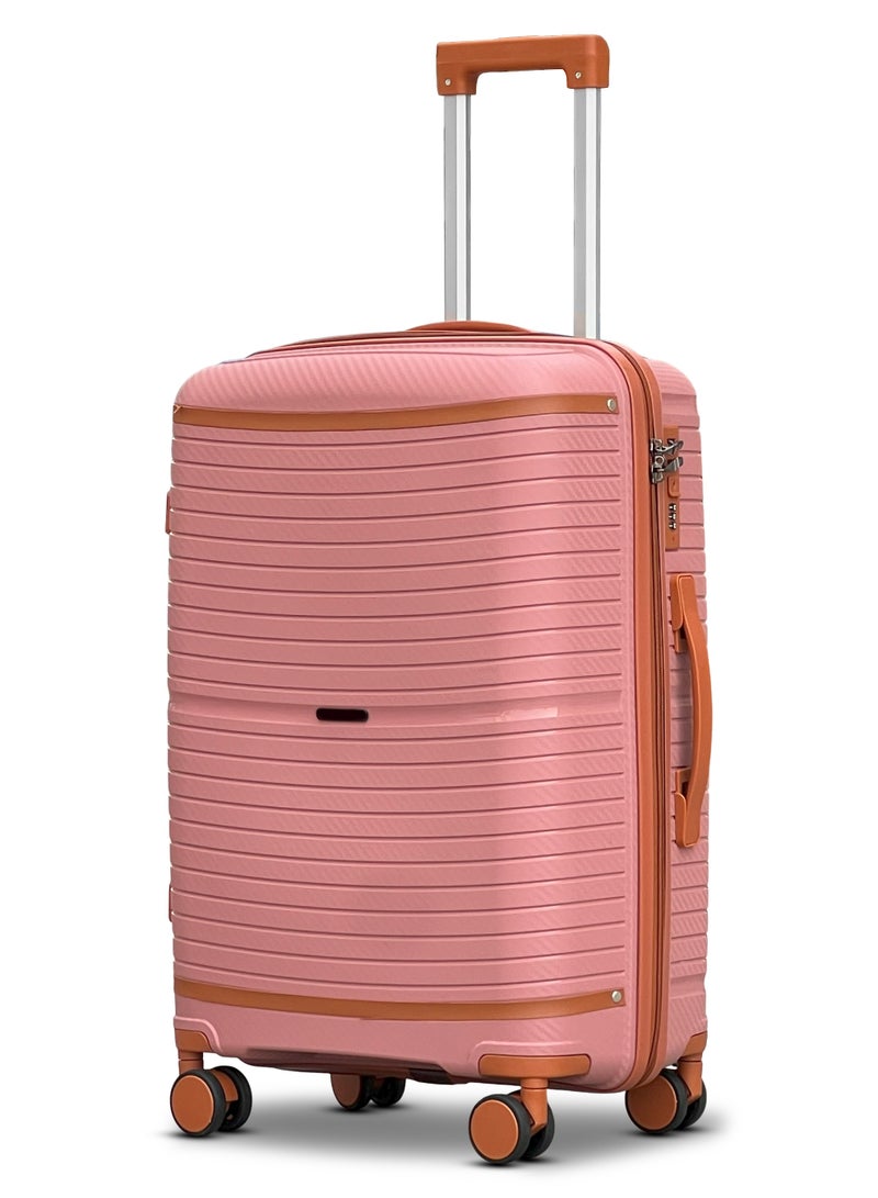 ZAAPPY Hard Shell 24 Inch (20-25kg) Unbreakable Luggage Lightweight, Secured Lock - Image 1
