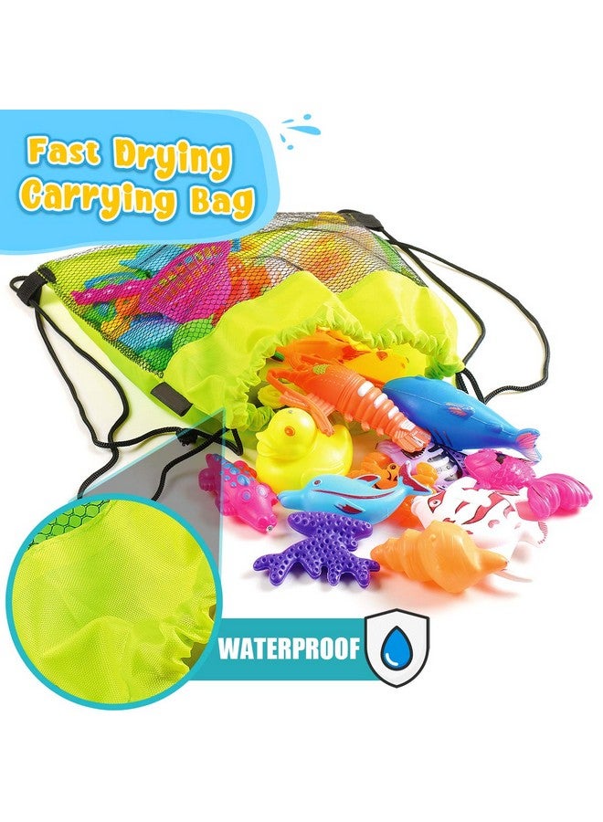 Goody King Magnetic Fishing Game Pool Toys for Kids - Bath Outdoor Indoor Carnival Party Water Table Toys Fish for Kids Age 3 4 5 6 Years Old 2 Players Gift (Large) - Image 3