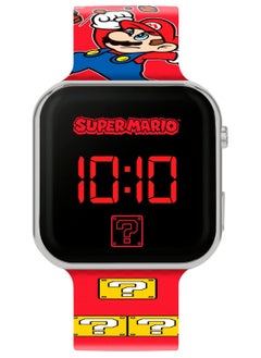 PlayandDream SUPER MARIO Boy's Digital Quartz Watch with Plastic Strap  - Image 1