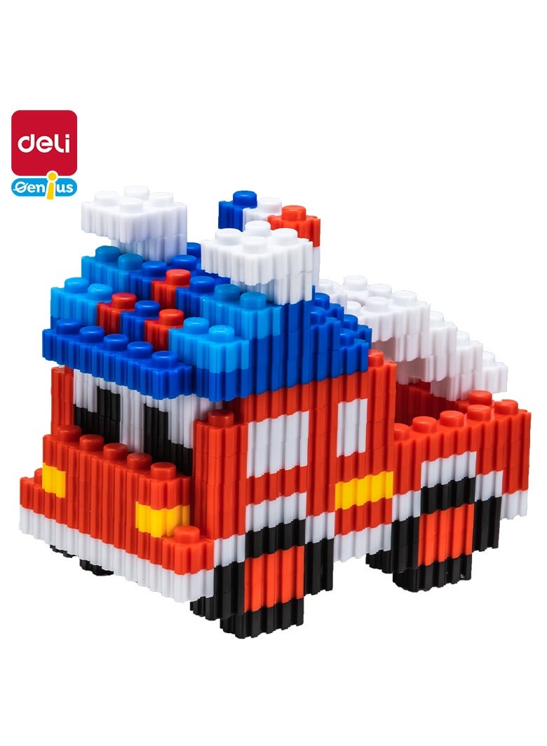 Deli EH736 Building Blocks 399PCS, ASST. – Ideal for Creative STEM Construction Play - Image 1