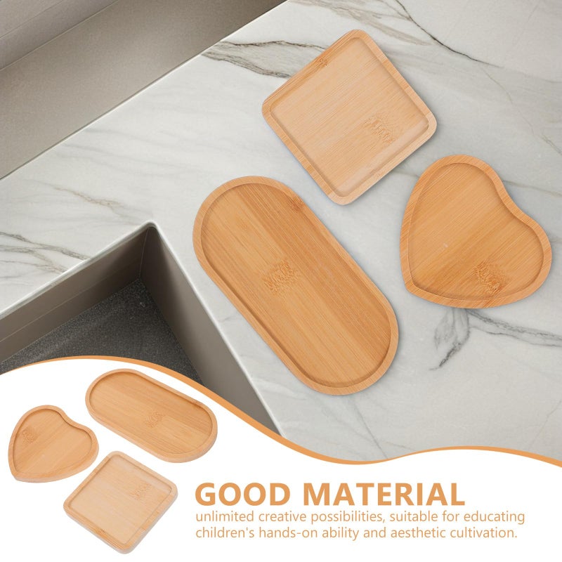 3 Pack DIY Mosaic Coaster Base Trays Blank Craft Project Mats For Home Decor - Image 4