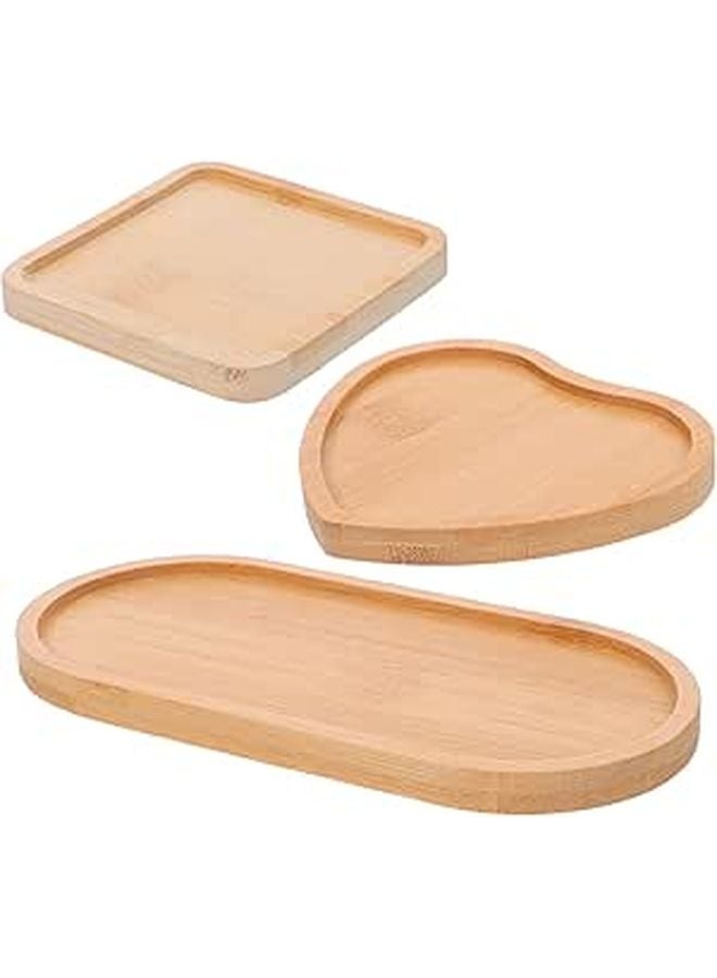 3 Pack DIY Mosaic Coaster Base Trays Blank Craft Project Mats For Home Decor - Image 1