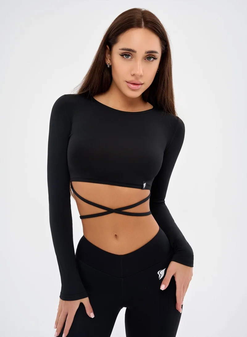 Bona Fide Bona Fide Compression Shirts for Women – Long/Short Sleeve Women’s Workout Crop Top - Designed for Gym, Workout and Running