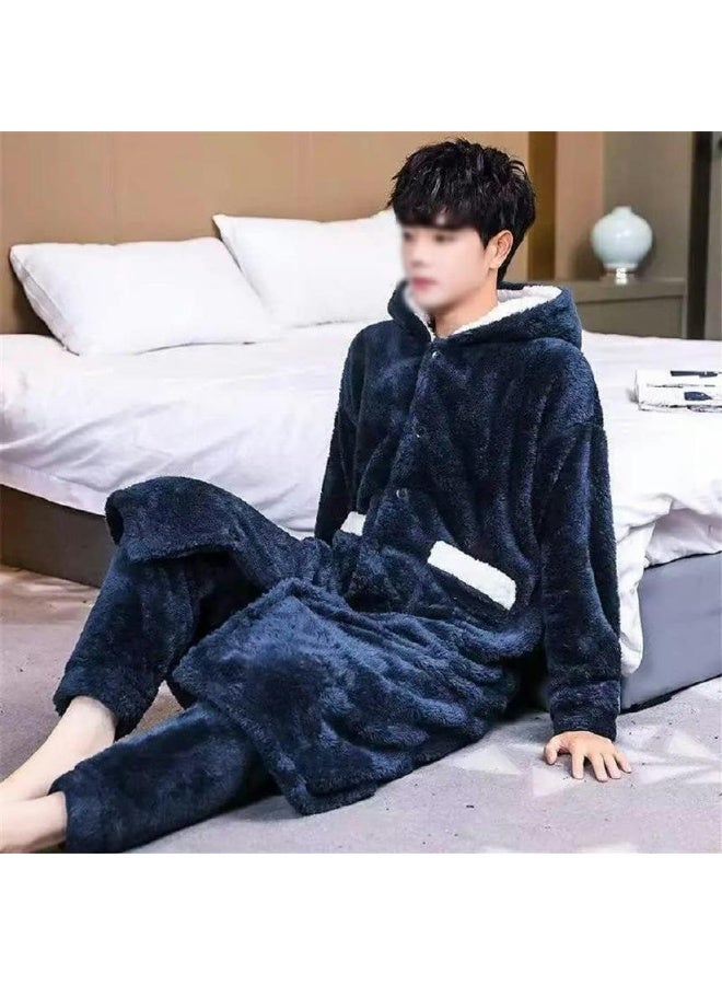 بيجامة فرو جالى قطعتين - Image 5