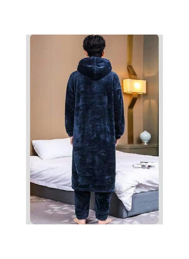 بيجامة فرو جالى قطعتين - Image 4