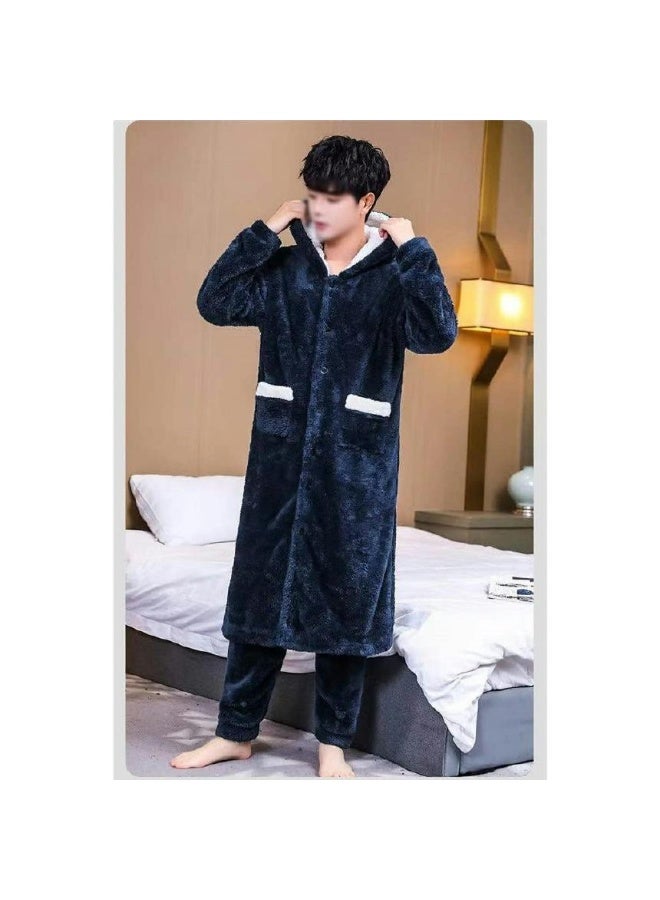 بيجامة فرو جالى قطعتين - Image 3